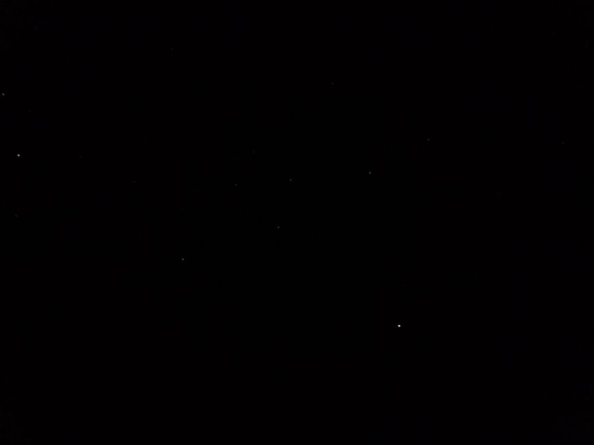 Les étoiles au-dessus de moi