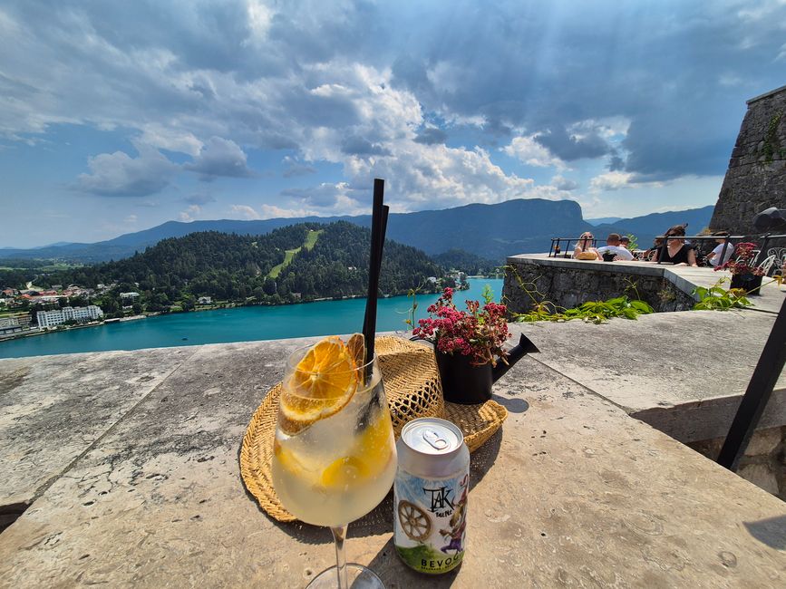 Batalla del calor en el Lago Bled
duz