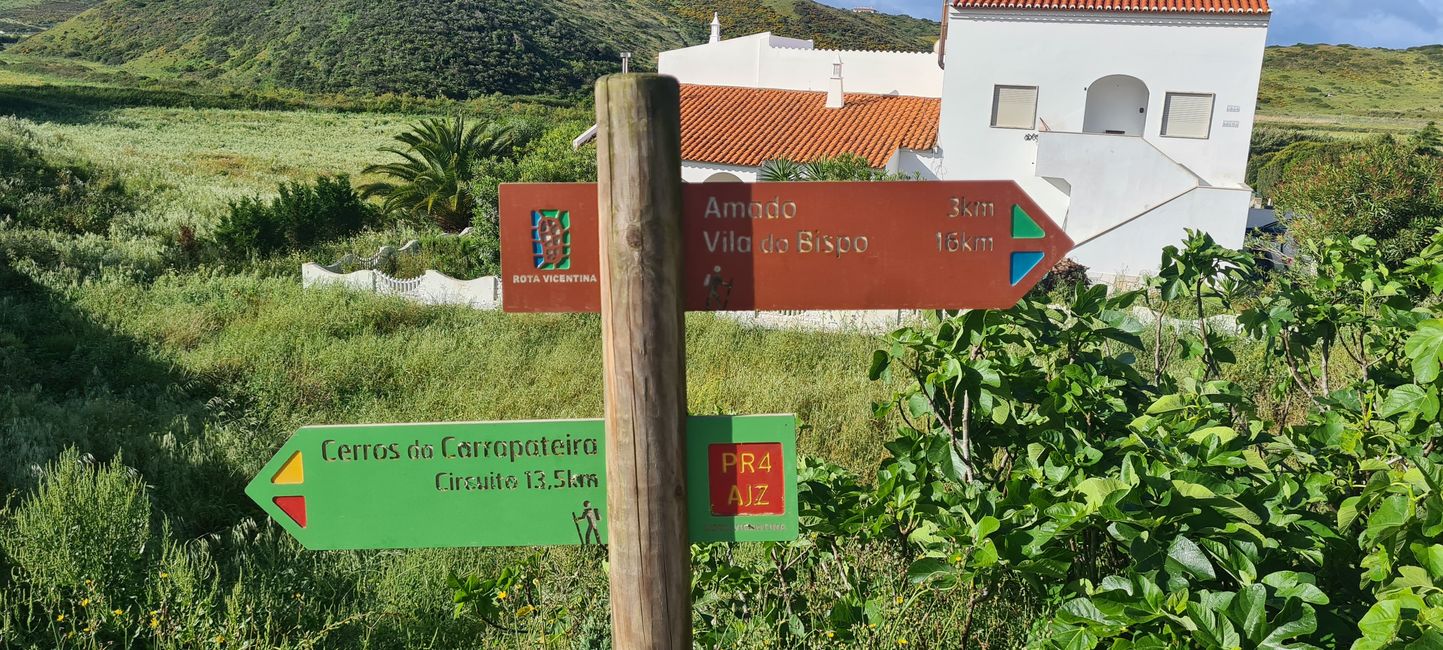 9. Étape Carrapateira - Vila do Bispo
