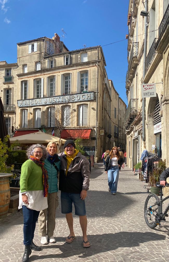 Sightseeing mit Sophie und Chris im schönen Montpellier
