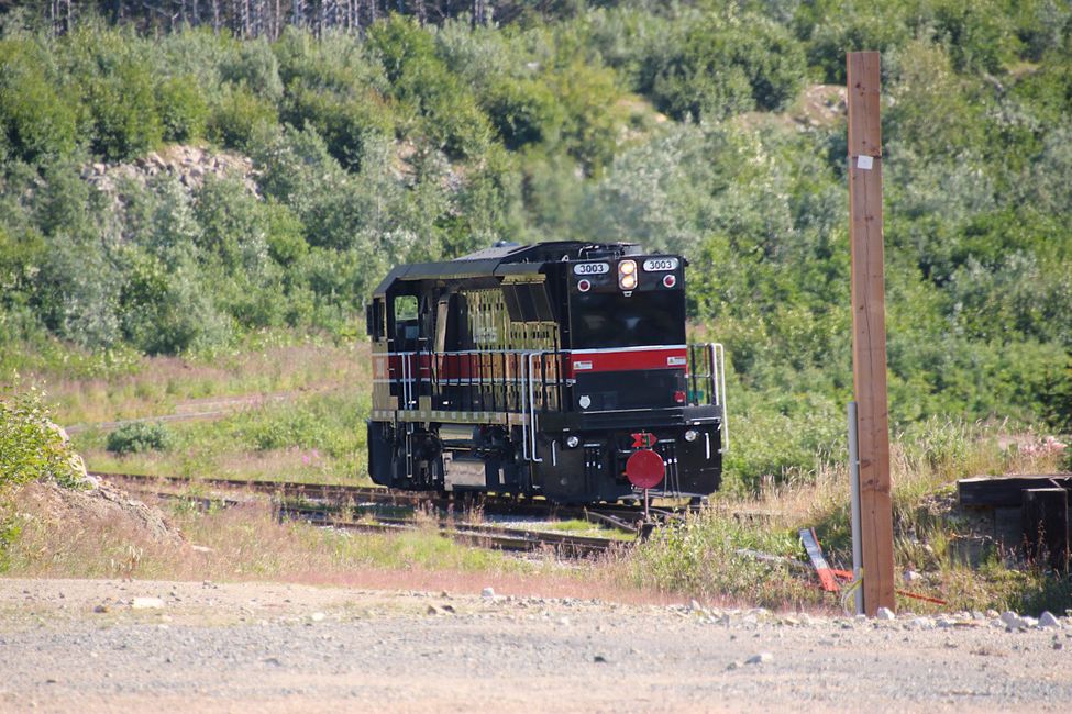 Etiqueta 22: ¡Rumbo a Alaska! Un deslizamiento de tierra, el White Pass y trenes largos