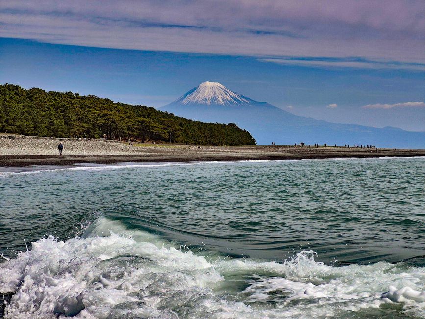Sicht auf den Fuji