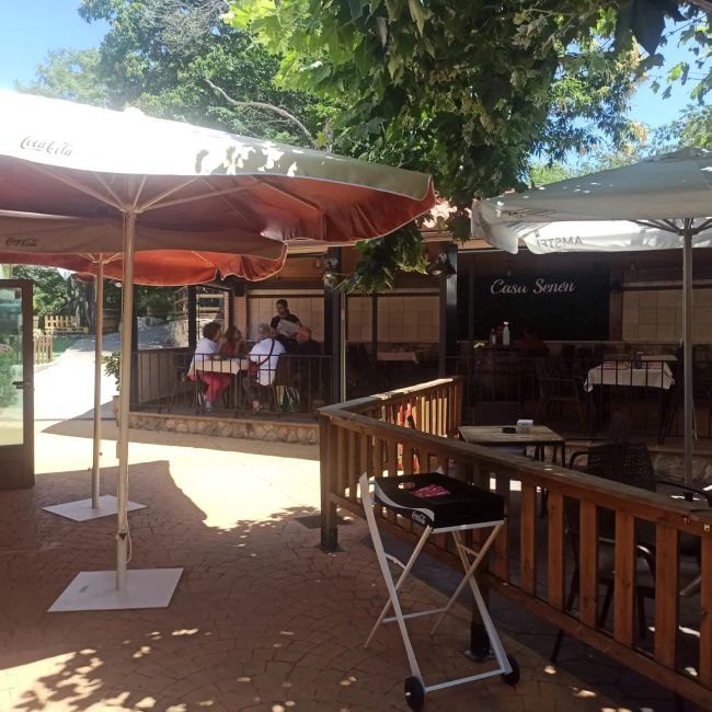 Essen im Casa Senén Restaurant (Béjar, Salamanca) (Juli 2023)