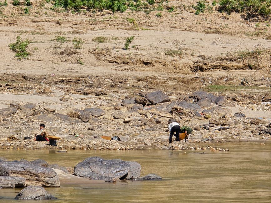 Auf dem Mekong von Luang Prabang nach Ban Houayxay