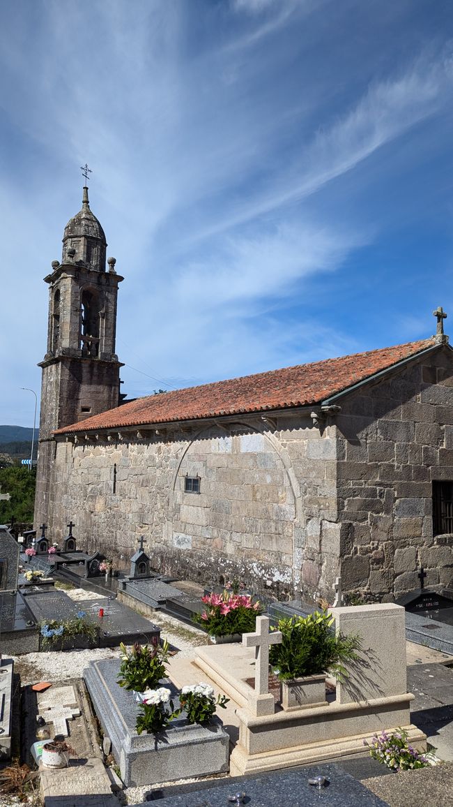 Twelfth Stage Camino Portugues from Caldas de Reis to Padron