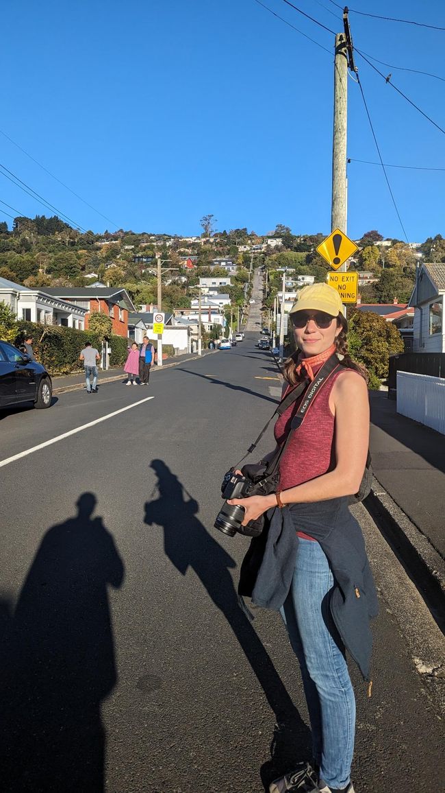 On our way to the steepest street in the world