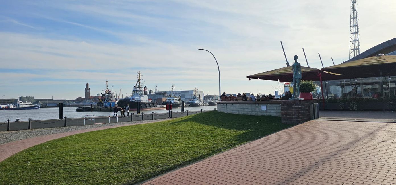 Un día hermoso en Cuxhaven
