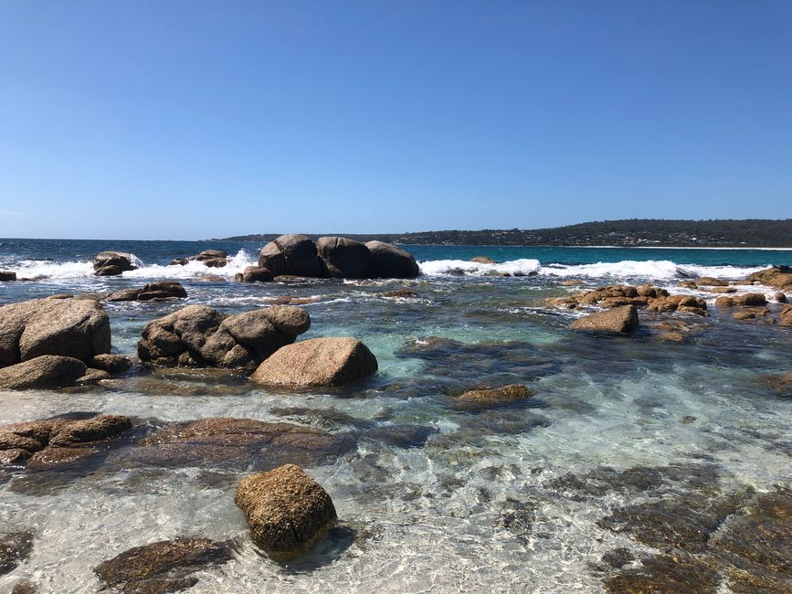 ... kristallklares Wasser