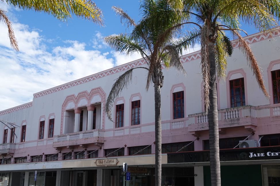 Von Rotorua zur Art Deco City ....