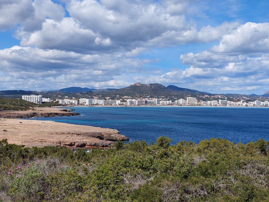 Sehr schöner Blick auf Cala Millor