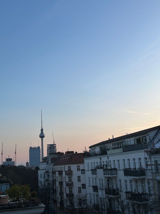 Sicht von meinem Balkon