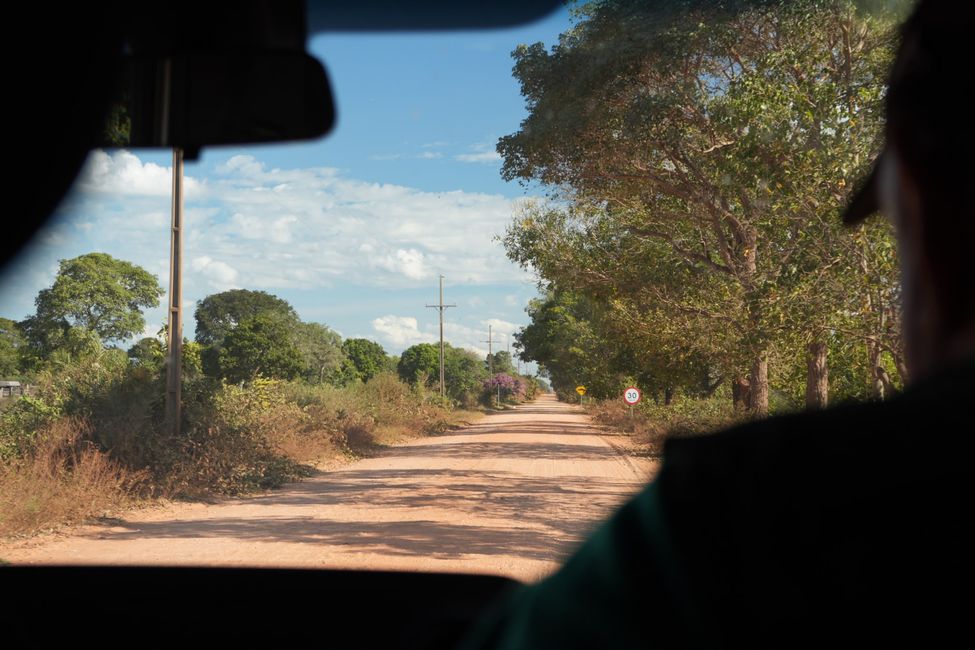 Arrivo alla Pousada Rio Claro