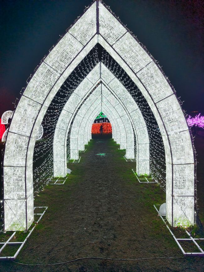 Château d'Osaka – dans l'obscurité et à la lumière du jour