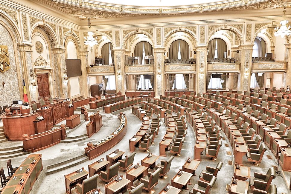Der Plenarsaal 