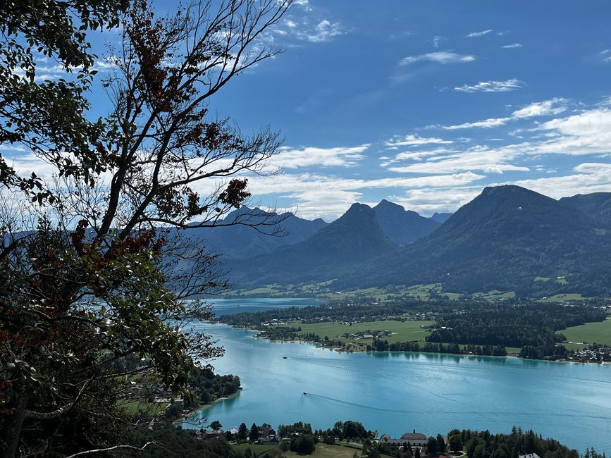 Blick auf den Wolfgangsee 