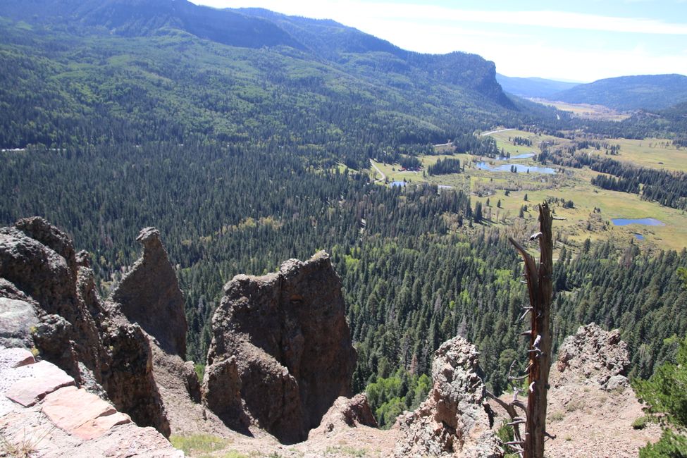 Blick auf Pagosa Springs