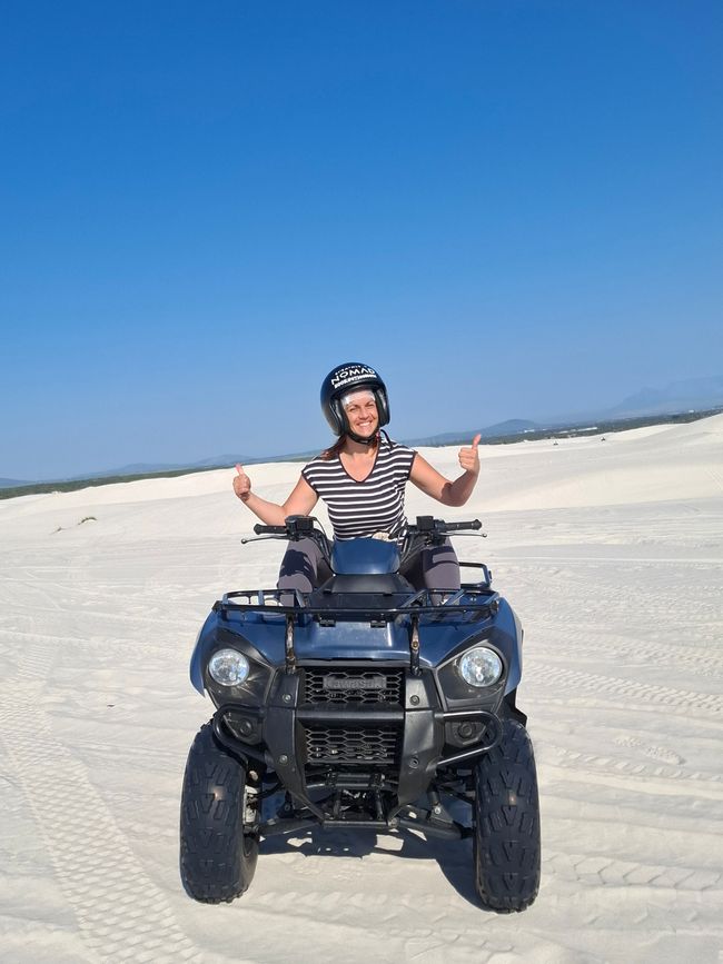 Paseo en cuatrimoto el segundo + Sandboarding