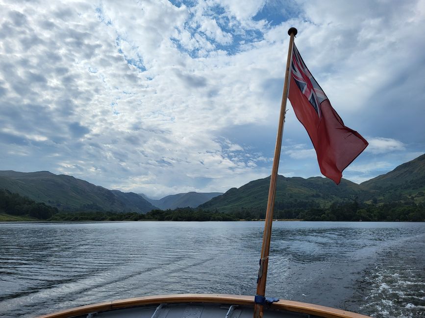 Boat trip over Ullswater