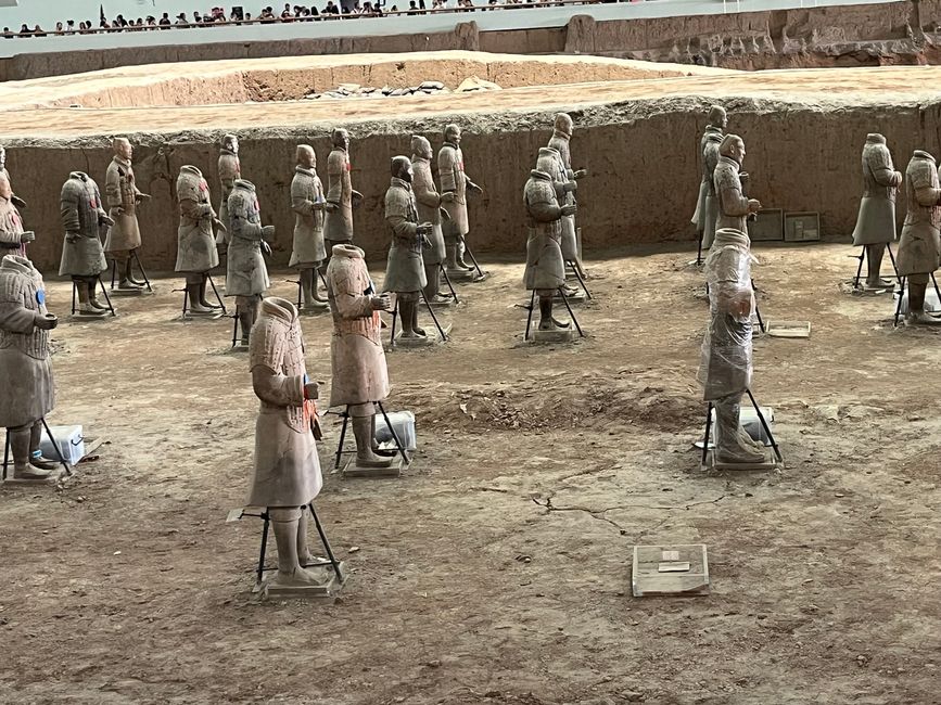 Arbeit für die Restaurateure 