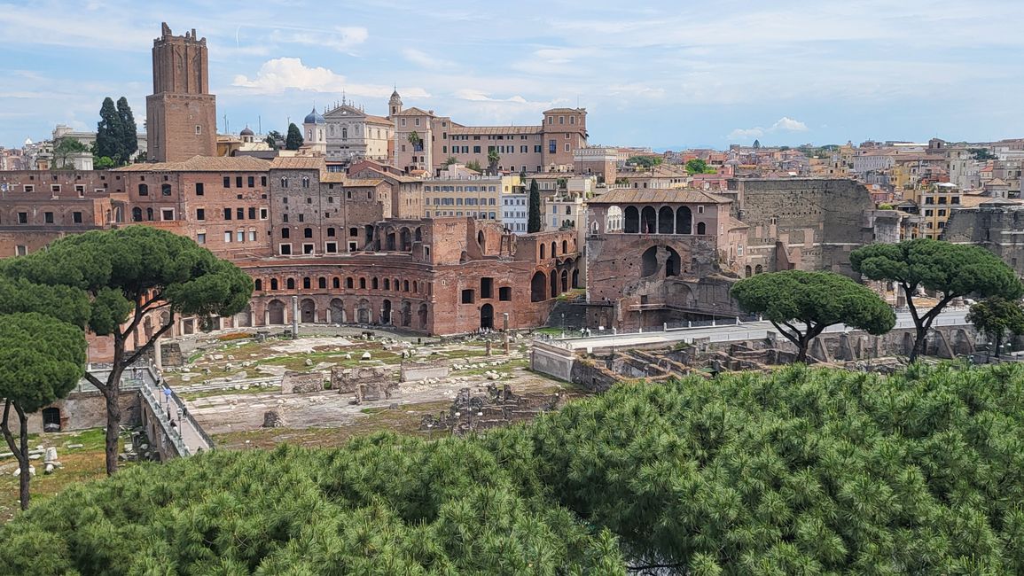 Forum of Trajan + Forum of Augustus
