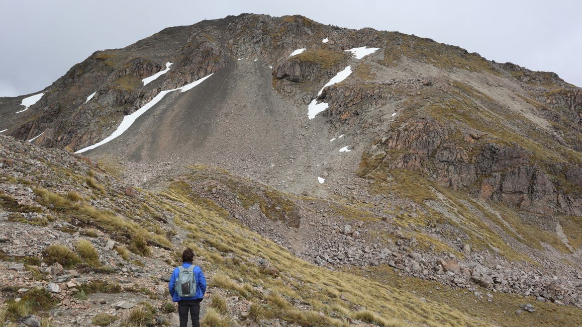 Julian hat den Gipfel schon im Blick
