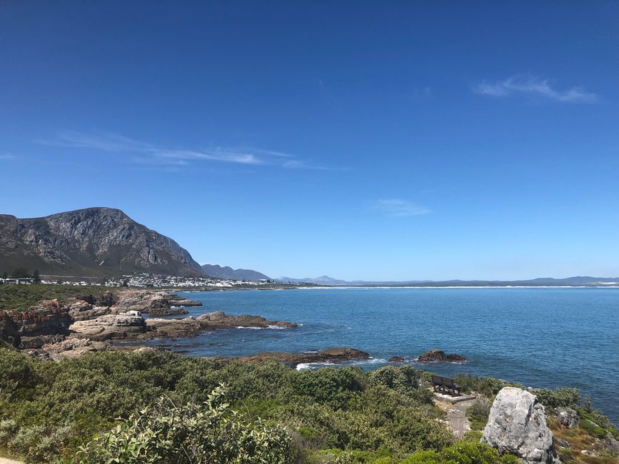 Entlang am Walweg von Hermanus