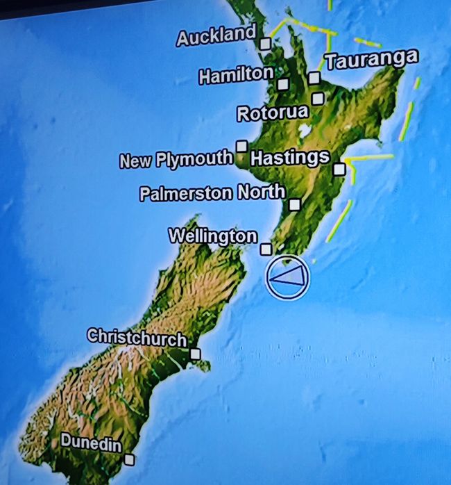 Jour 82 : encore 5 heures jusqu'à Wellington