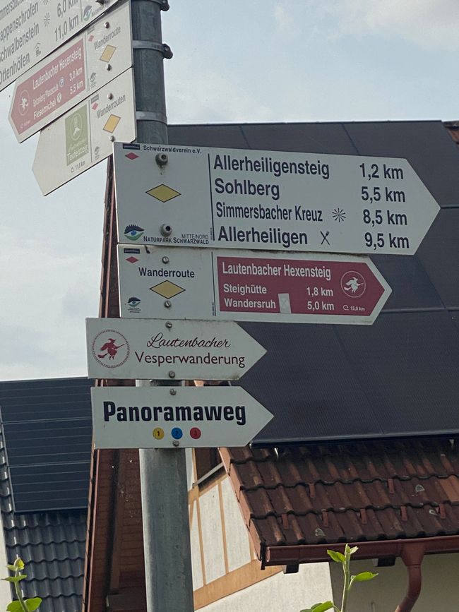 Unsere Wanderroute