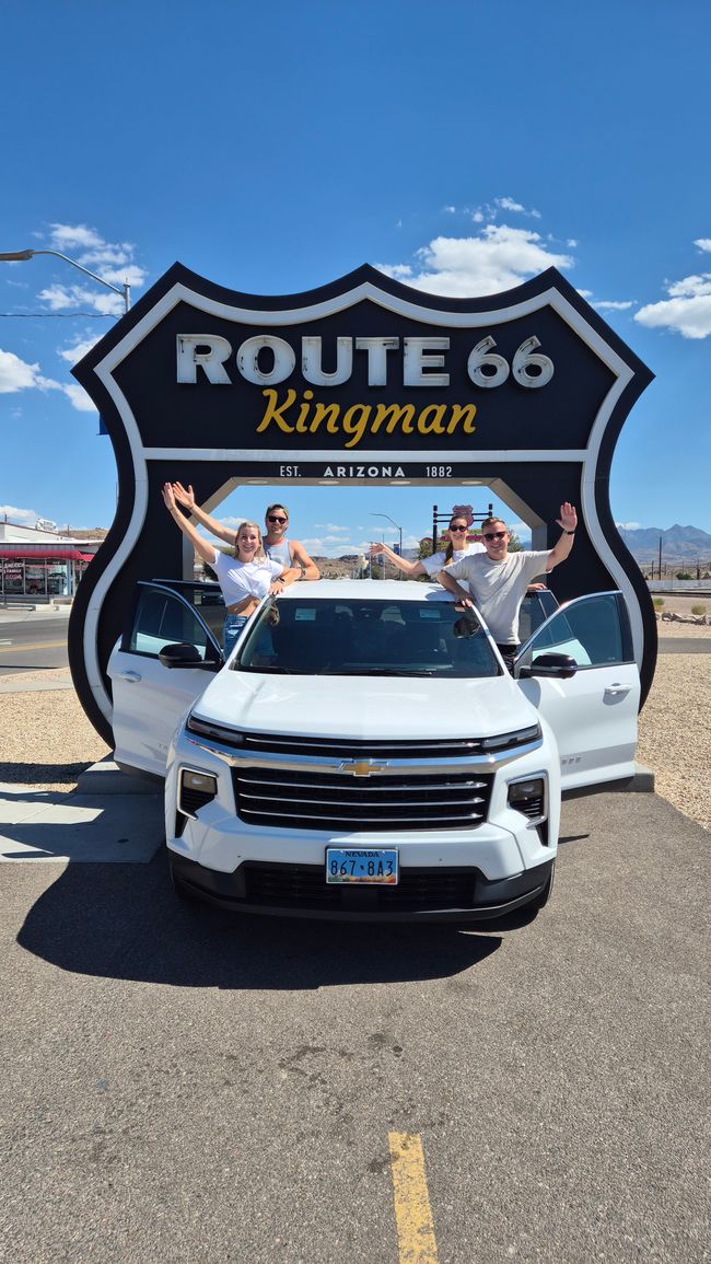 28.09. Ruta 66 y llegada al alojamiento Grand Canyon