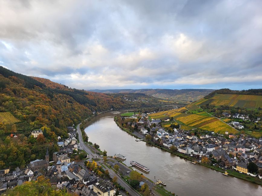 Vue de la ruine du château de Grevenburg