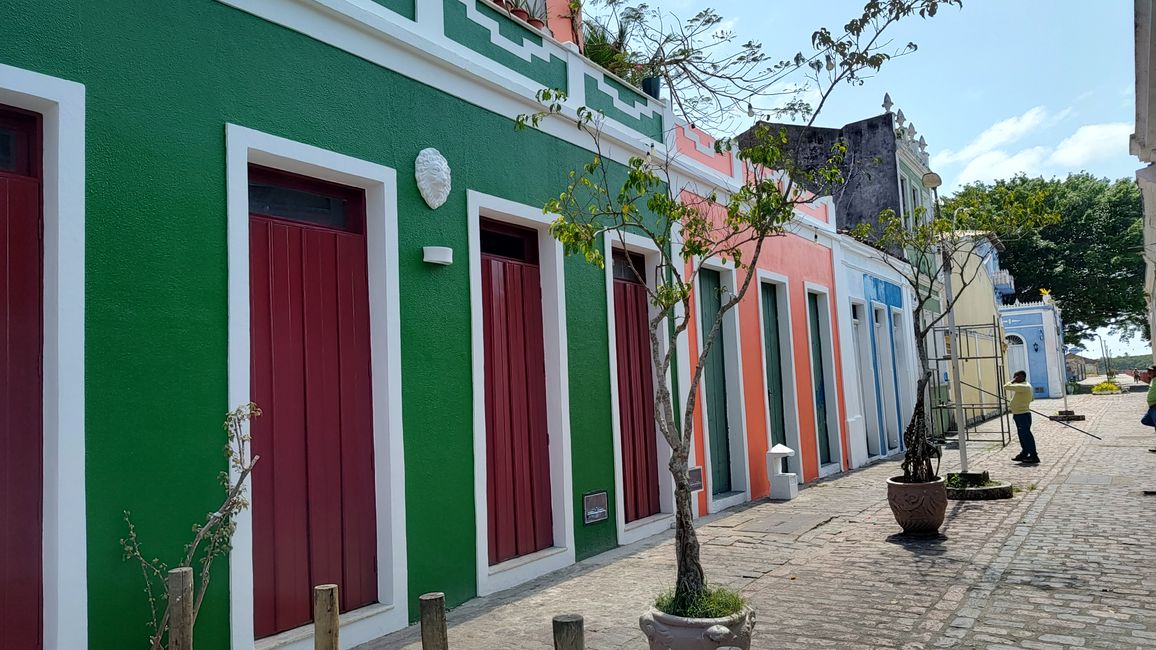 Brasil, coloridas ciudades costeras