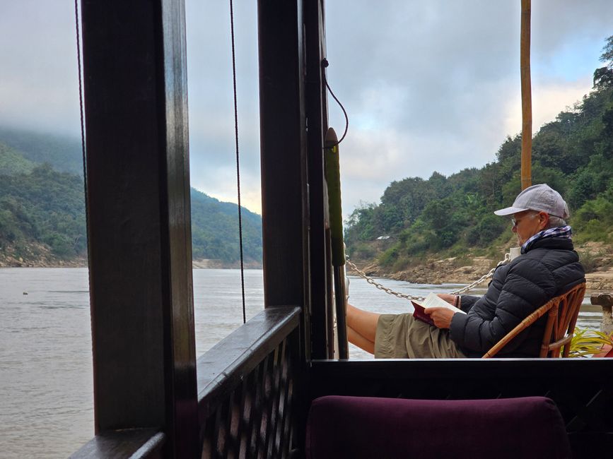 Auf dem Mekong von Luang Prabang nach Ban Houayxay