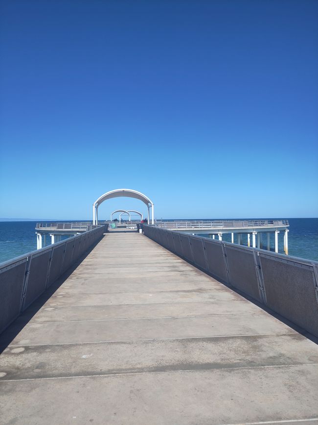 Round jetty in Whyalla