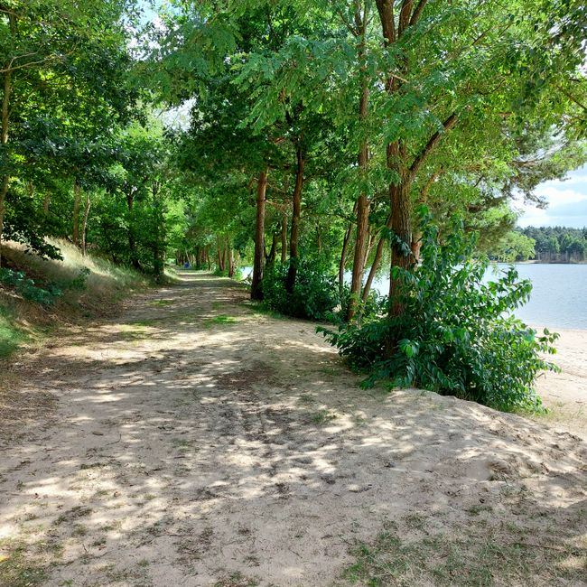 Spazierweg am See 