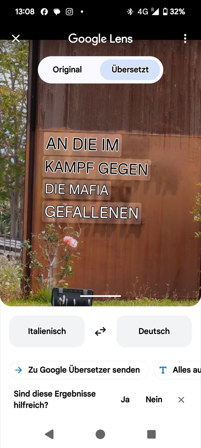 Macht uns nachdenklich