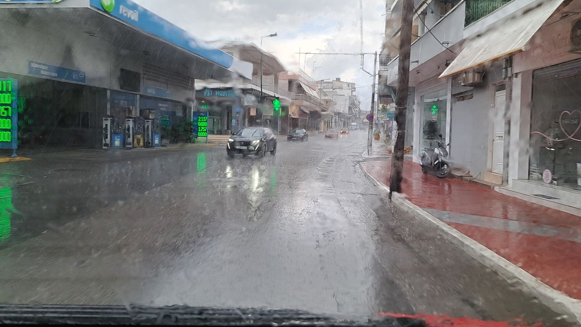 Der Spaziergang in Kalamata fällt aus 