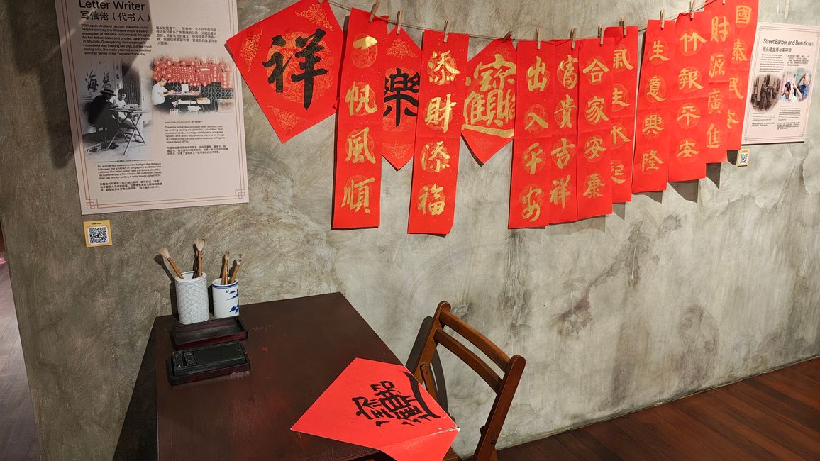 Ein Geschichtenerzähler in Chinatown