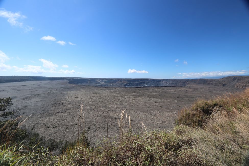 We are visiting the Kilauea Volcano