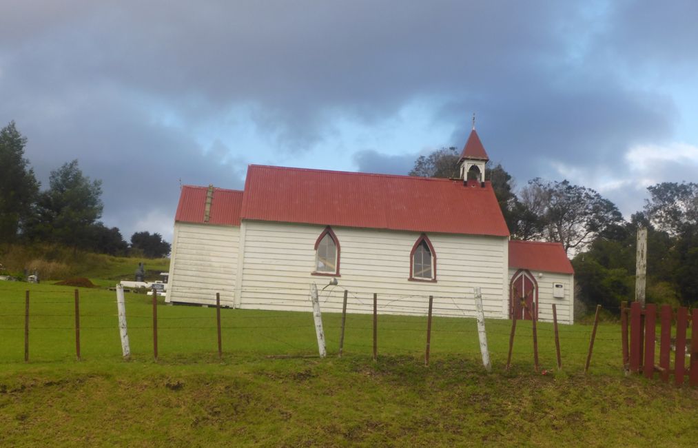 Les églises sont petites ici