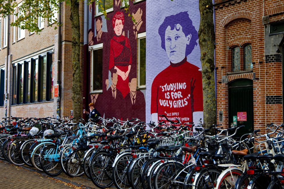 Hochschule, Kirchen, Hausboote und Museum