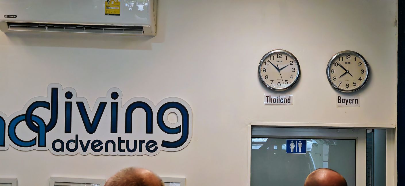 Zurück in der Tauchbasis 