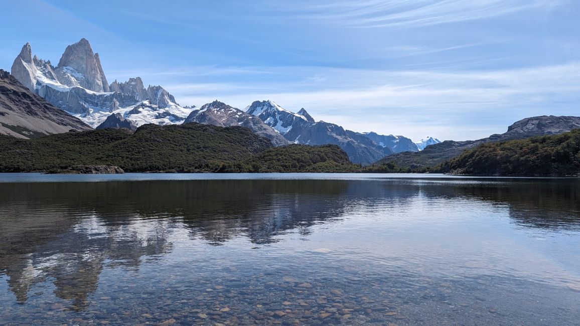 Laguna Capri mit Blick auf Fitz Roy