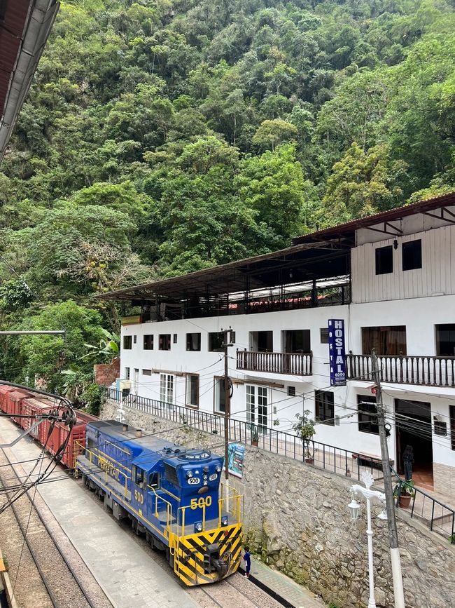 👷♂️Tag 30-2 (2.11.) Viaggio da Cusco ad Aguas Calientes ai piedi del Machu Picchu