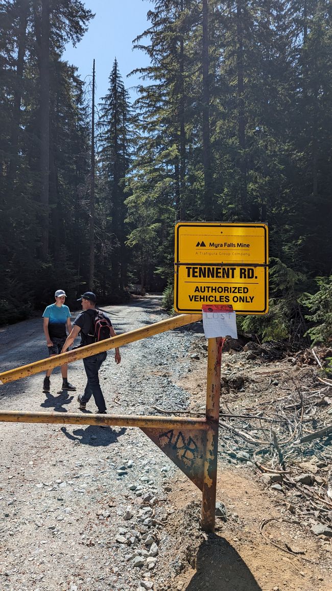 Upper Myra Falls Trail