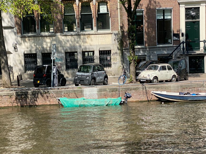 Le auto piccole hanno un grande vantaggio ad Amsterdam