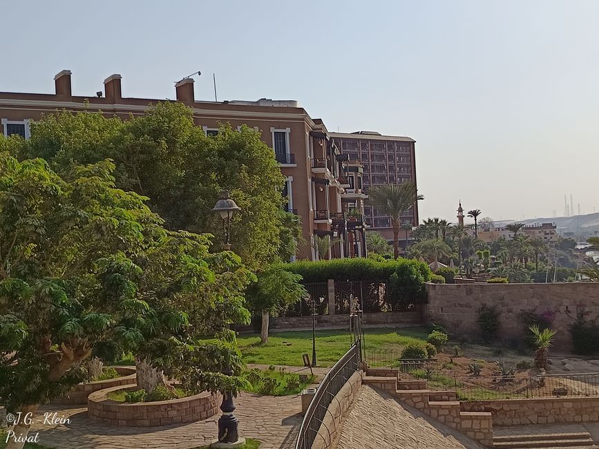 Garten des Old Cataract 