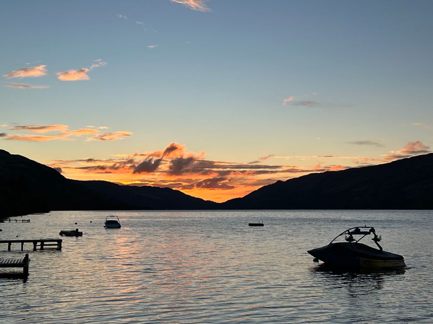 La última excursión desde Loch Earn...