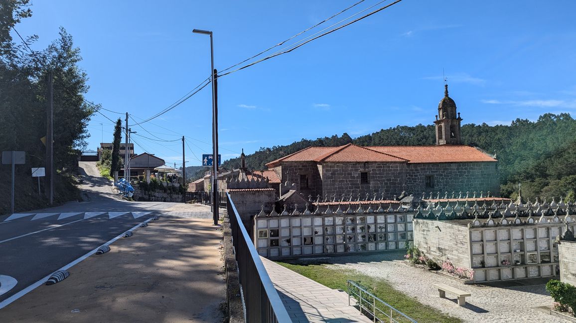 Twelfth Stage Camino Portugues from Caldas de Reis to Padron