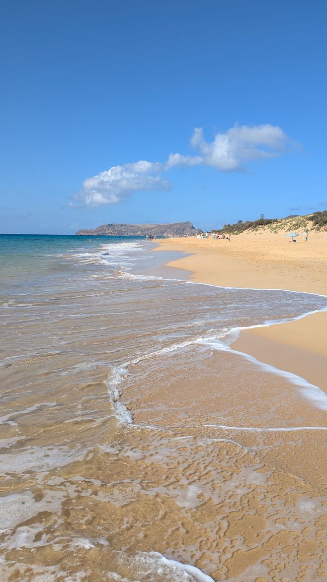 Tag 4: Chillen am Strand von Porto Santo