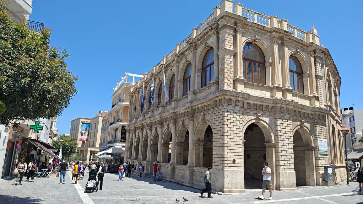 Busfahren in Heraklion